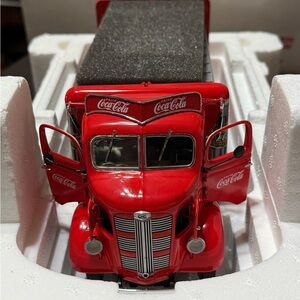 Coca Cola Red Toy Truck